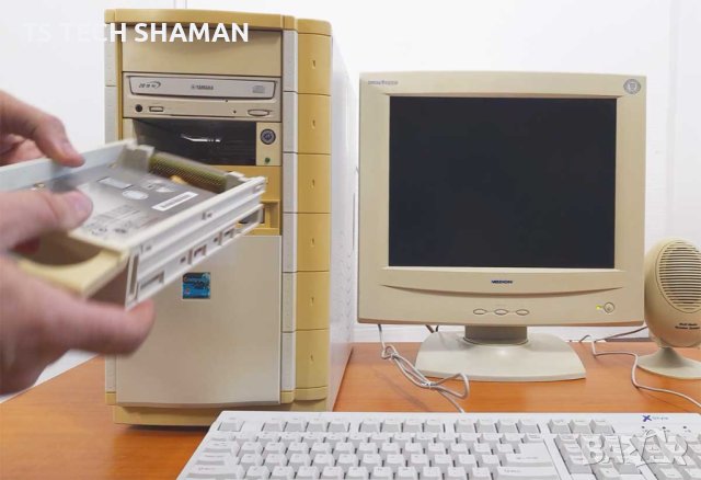 ⭐Продавам рядък ретро компютър Pentium MMX с WINDOWS 2000 Professional⭐, снимка 8 - Антикварни и старинни предмети - 43045523