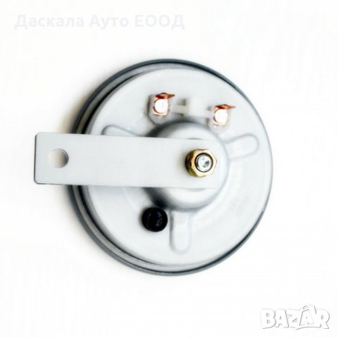 Метален клаксон , сирена , тромба 12V , TH824, снимка 3 - Аксесоари и консумативи - 35584214