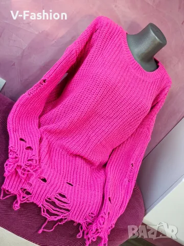 дамска плетена туника , снимка 6 - Туники - 48135564