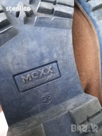 Дамски боти MEXX № 36, Естествена кожа, велур, снимка 14 - Дамски боти - 38973803