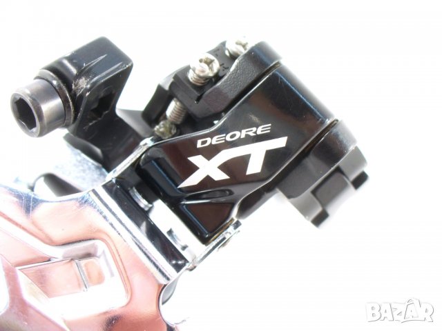 Shimano Deore XT FD-M786 2x10 декланшор за МТБ планински байк, 34.9mm clamp, снимка 2 - Части за велосипеди - 22479676