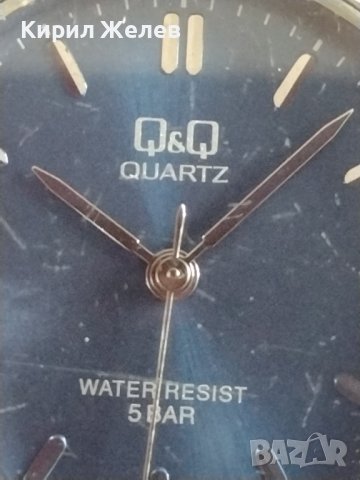 Модерен унисекс часовник Q/Q QUARTZ WATER RESIST 5 bar стил и елегантност 41754, снимка 4 - Мъжки - 43786624