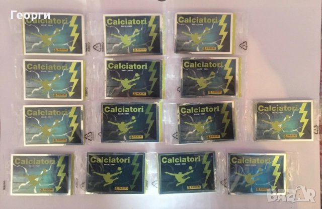 Пакетчета със стикери на PANINI “Calciatori” 2023/2024 от Италия "Панини"