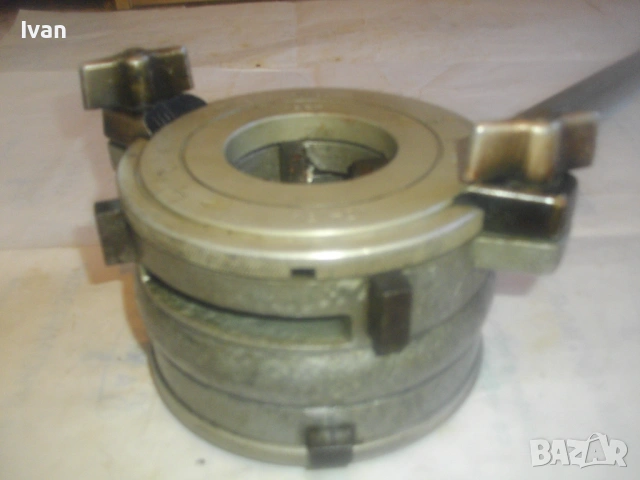 Чехословашка JOPAL 2 Старо качество винторезка до 2 цола за резби на тръби Плашка Пафта Винтонарезка, снимка 4 - Други инструменти - 53305363