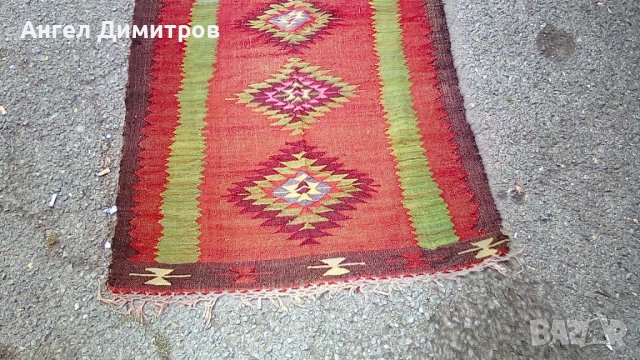 Стар чипровски килим пътека , снимка 3 - Антикварни и старинни предмети - 37274836