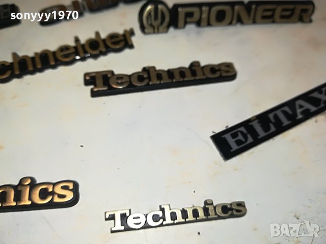 TECHNICS & SONY & AIWA-45лв за 1бр-AUDIO ЕМБЛЕМИ 0904231656, снимка 13 - Ресийвъри, усилватели, смесителни пултове - 40311294