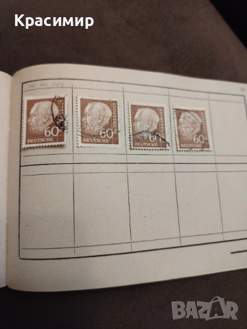 Theodor Heuss 1959. , снимка 8 - Филателия - 53471430