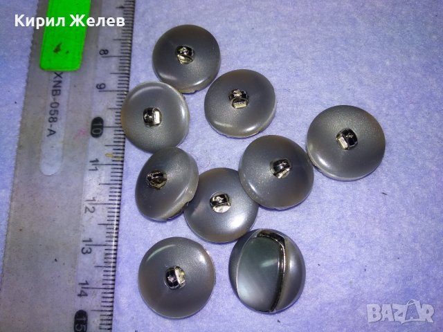 ЛОТ ДЕВЕТ ЛЪСКАВИ КРАСИВИ ВИНТИДЖ АРТ СТИЛ КОПЧЕТА от СИНТЕТИКА със СЕДЕЭЕН ЕФЕКТ 27392, снимка 3 - Други - 43553337