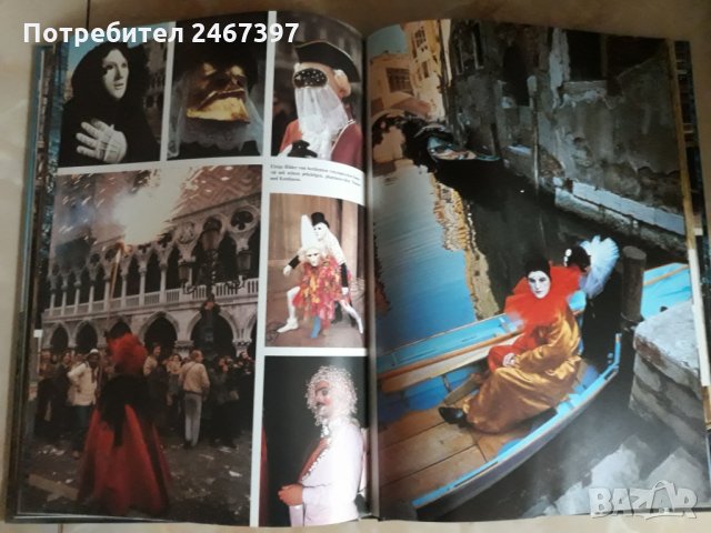 Разкошна книга албум за Венеция на немски език, снимка 5 - Други - 32784800
