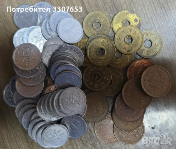 монети Япония 70 бр