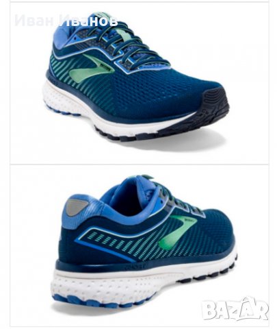 маратонки  BROOKS GHOST 12 BLUE AQUA  номер 36 и 40, снимка 6 - Маратонки - 32318126