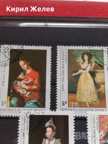 Пощенски марки чиста комплектна серия ИЗКУСТВО 1984г. Гвинея Бисау за колекция - 22554, снимка 7 - Филателия - 36652341