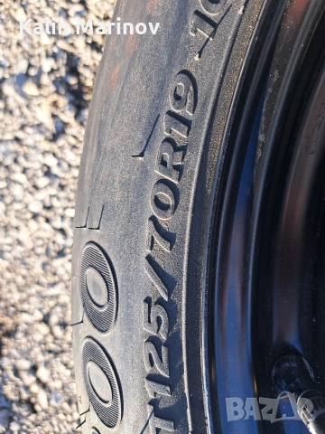 резервна гума патерица 5х112 19 цола, снимка 3 - Гуми и джанти - 53445856