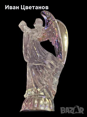 декоративна стъклена фигура Ангел