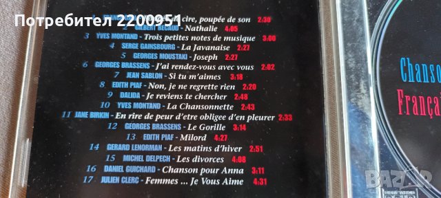 MADE in FRANCE, снимка 12 - CD дискове - 38245671
