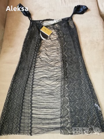 Уникална еротична рокля с катарама и прашки, снимка 3 - Бельо - 27447843