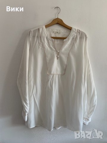 Бяла риза туника, снимка 2 - Ризи - 26335911