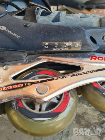 Ролери 40 номер немски във много добро състояние, снимка 3 - Ролери, кънки - 50734638