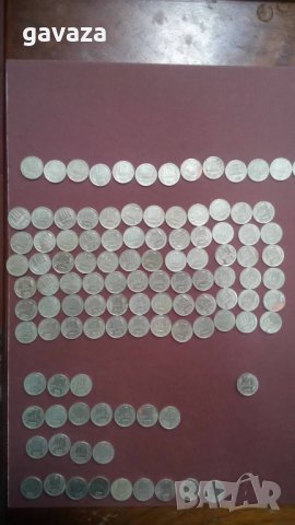 10 стотинки 1974, 1981, 1988,1990