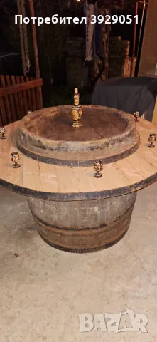 Маса от буре, снимка 7 - Градински мебели, декорация  - 48462909