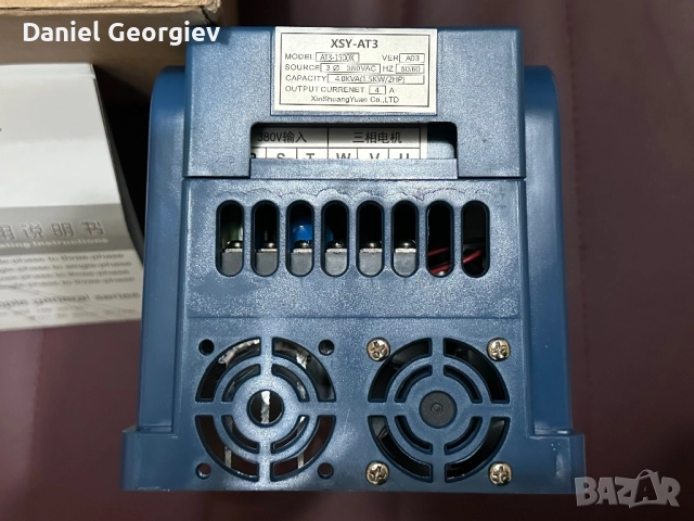 Трифазен инвертор 1.5 KW AT3-1500X ЧИСТО НОВ, снимка 3 - Друга електроника - 52840480