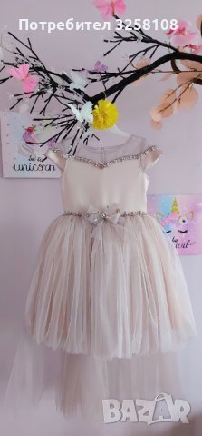 Детска официална рокля,нова, снимка 2 - Детски рокли и поли - 40246615