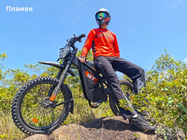 НОВО!! Електрически велосипед Ouxi GT2000  2000W 48V30Ah 60 км.ч. , снимка 9 - Друга електроника - 51637637