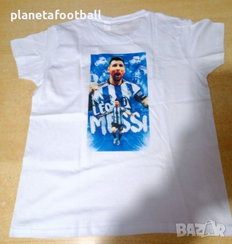 Фен Тениска на Messi Аржентина! Фен тениска на Меси! , снимка 4 - Фен артикули - 39963550