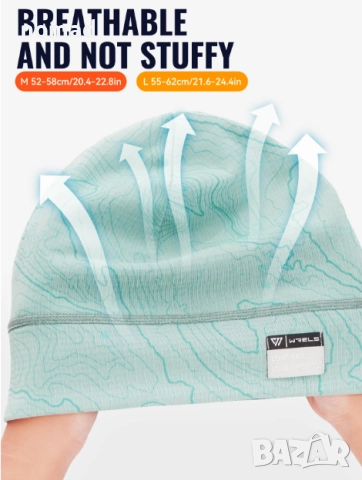 Зимна шапка за спорт WRELS I Бягане и активности на открито, снимка 10 - Шапки - 52689855