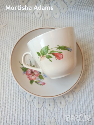 Съветски чаен сет , снимка 2 - Чаши - 42930334