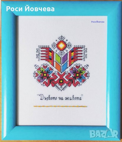 Български шевици с пожелания за дом семейство за подарък 5 bulgarian embroidery, снимка 8 - Пана - 33517933