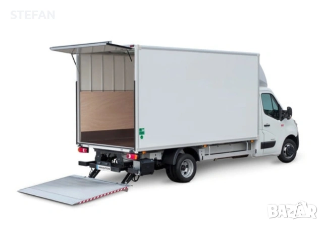 бус с падащ борд под наем