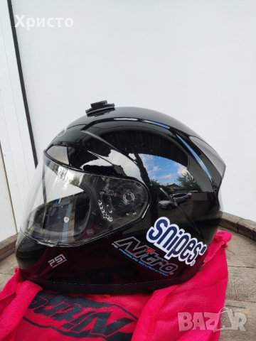 Nitro racing n-psi каска s-ka с очила , снимка 4 - Аксесоари и консумативи - 40428534