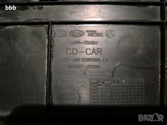 ВСМУКАТЕЛ ПРЕДНА БРОНЯ KIA CEED III 18- 86568J7000, снимка 4 - Части - 53250416