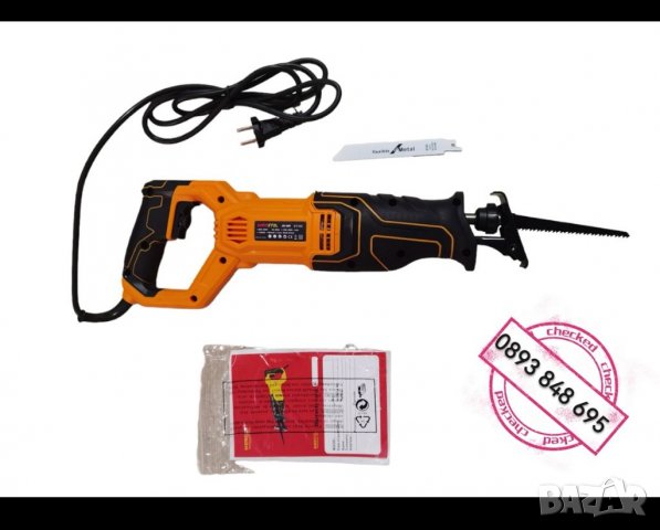 Немски Саблен Трион 1600W Werstil Germany 2 ножа прав трион   , снимка 2 - Други инструменти - 37933587