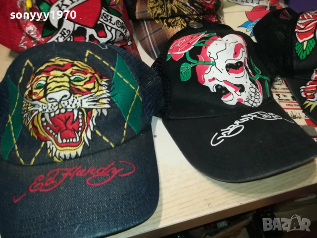 ED HARDY-ШАПКА ПО ИЗБОР 45ЛВ ЗА 1БРОЙ 1508251120, снимка 5 - Шапки - 51373618