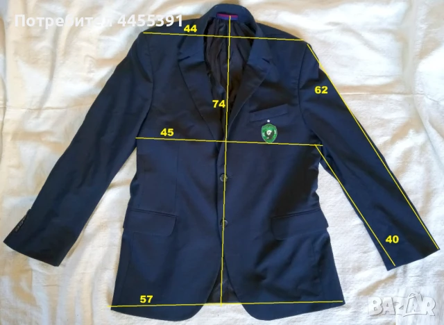 Официално сако на ФК Лудогорец, снимка 2 - Сака - 50800484