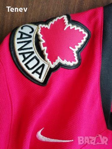 Canada National Team Ice Hockey Jersey 2005 2006 2007 Nike оригинална блуза тениска Канада Хокей Лед, снимка 4 - Тениски - 43604183
