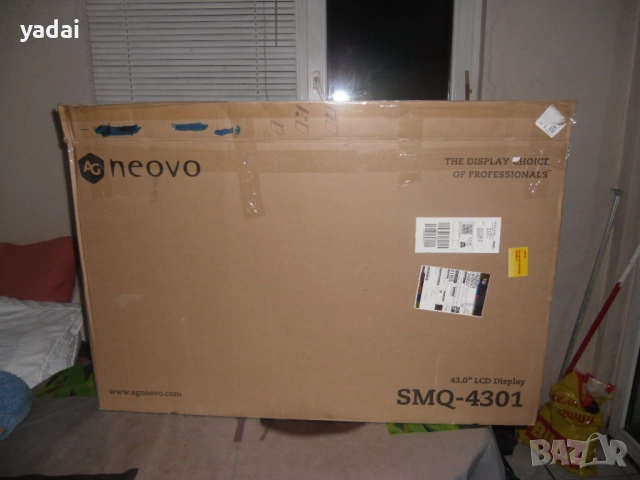 33.Монитор  AG Neovo SMQ-4301 43” 2160p (4K)UHD LCD-Display-Професинален.НОВ тестван.за д, снимка 4 - Монитори - 41313437