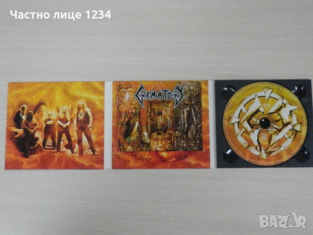 Crematory - 1995/ Madrigal - 2001/ Evangelist - 2013/Androphagous & Toxic Revolution - 2008 (split), снимка 3 - CD дискове - 44431038