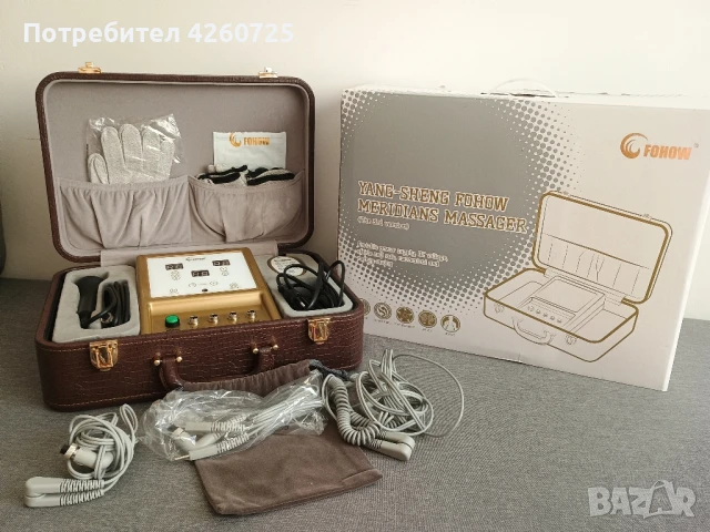 Апарат БИОЕНЕРГО МАСАЖ + Ултразвук BEM FOHOW / БЕМ ФОХОЛ за Лице и Тяло, снимка 1