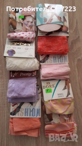 Чорапи фигурални 3/4, снимка 1