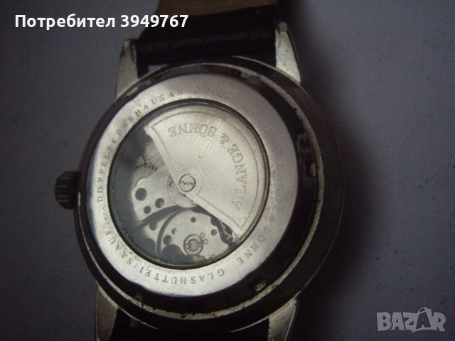 Мъжки ръчен часовник-автоматик., снимка 3 - Антикварни и старинни предмети - 43817490
