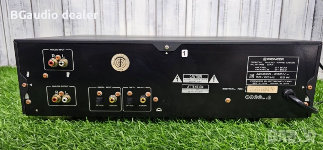 Pioneer D-500 DAT player , снимка 4 - Декове - 52002837