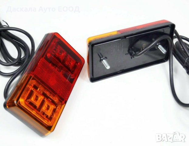 1 бр. ЛЕД LED стопове за камион, ремарке с 4 функции 12-24V PI22034RY , снимка 3 - Аксесоари и консумативи - 35518474