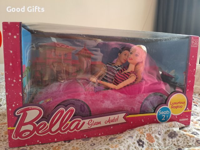 Голяма Розова кола на Барби и Кен, снимка 3 - Кукли - 43283490
