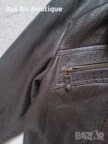 Мъжки кожени якета от естествена кожа, мъжко кожено яке, снимка 6 - Якета - 49136492