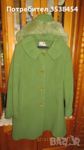 Дамско палто, снимка 1 - Палта, манта - 43625144