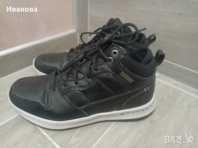 Мъжки кожени боти Sketchers Waterproof , снимка 2 - Мъжки боти - 52918487