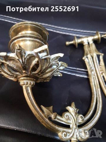 Свещници, снимка 4 - Антикварни и старинни предмети - 32735467